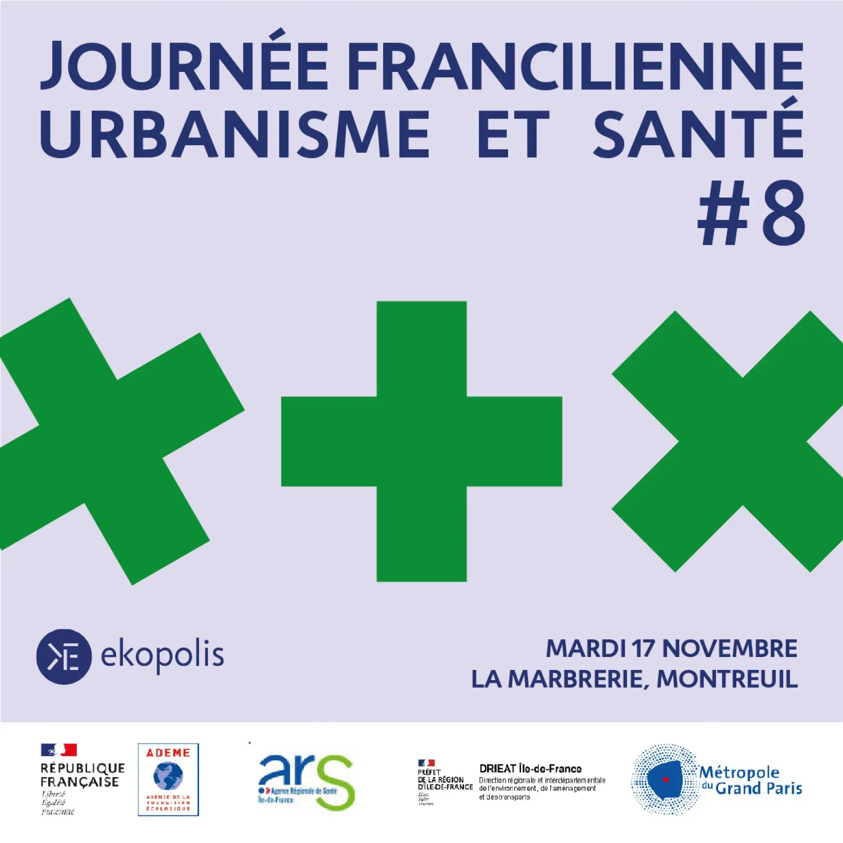 8ème Journée Francilienne Urbanisme & Santé !